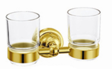 Double tumbler holder