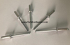 Aluminum / steel dome head open type pop rivet