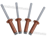 Copper Steel Open End Dome Head Pop Rivet