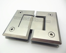 Glass To Glass Shower Hinge Made of Stainless Steel 